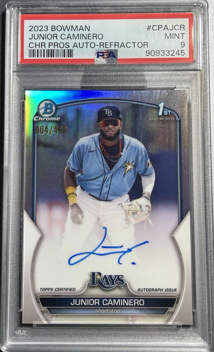 Bowman Tampa Bay Rays Baseball Autographed Sports Trading Cards