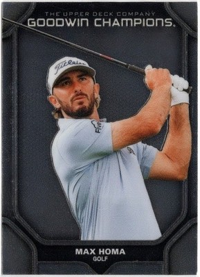 2024 Upper Deck Goodwin Champions Platinum Max Homa Rookie Parallel Card RC #P10