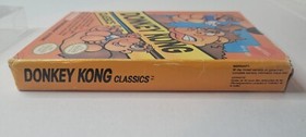 Nintendo NES Donkey Kong Classics Game With Manual & Box Mattel (CIB) Complete 
