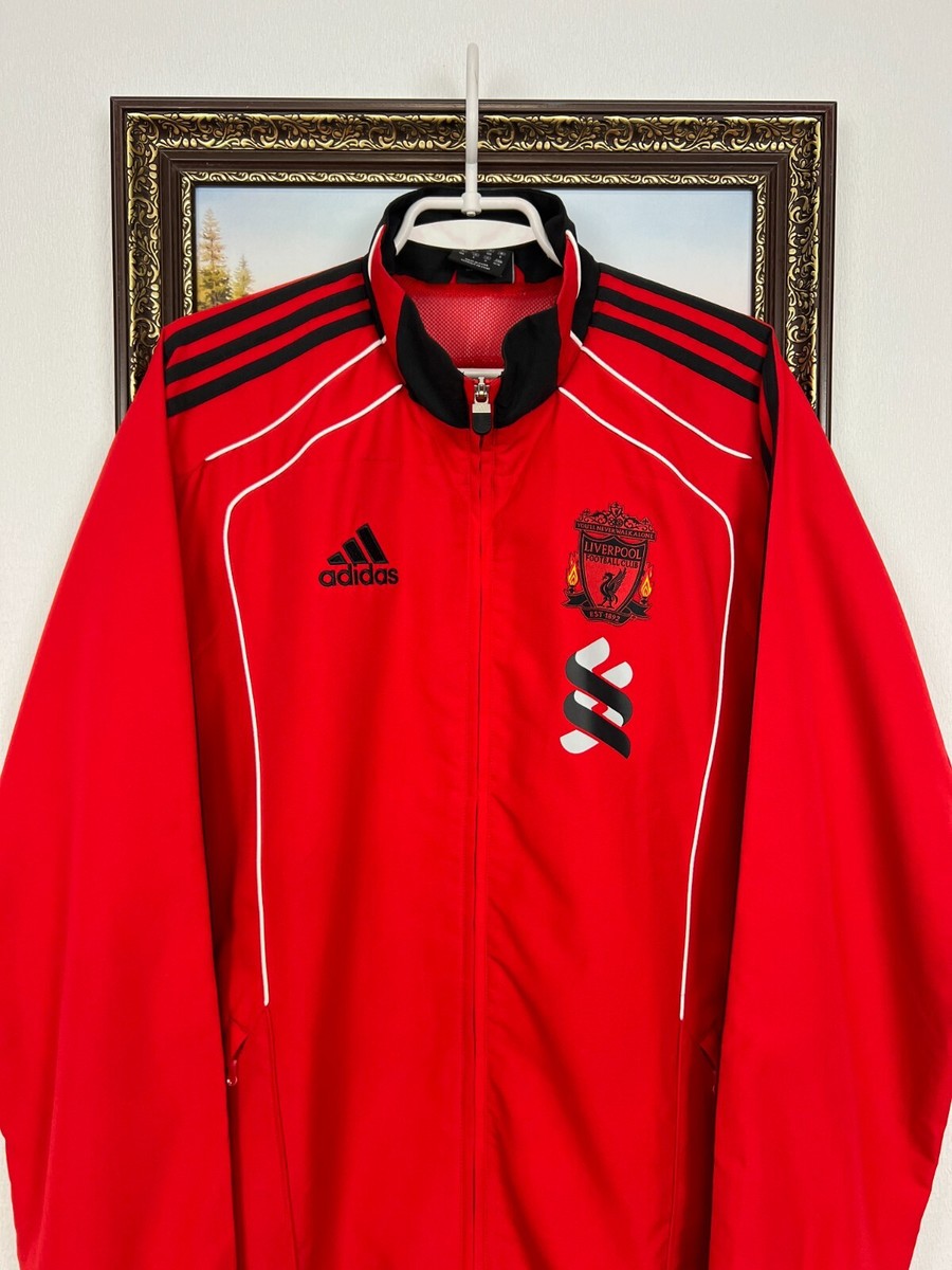 Vintage Adidas Liverpool Football Jacket Soccer Track Top