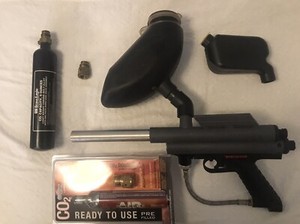Vintage Winchester Paintball Gun Marker Model 83with tube please see all photos