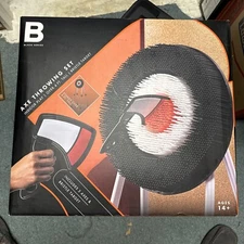 Black Series Axe Throwing Set, Indoor use