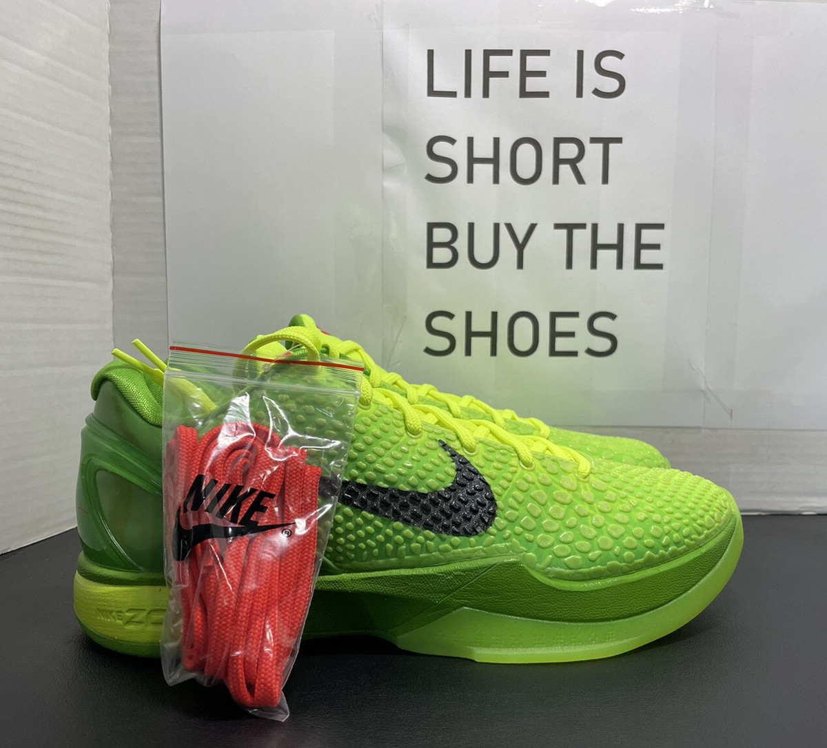 Ubuy Men Nike Kobe Protro Grinch Nike Kobe Protro Reverse Grinch