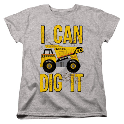 TONKA PLAY DIRTY Licensed Women & Junior Tee Shirt SM-2XL