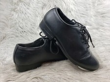 DANCE CLASS Black Casual Tap Dancing Shoes Junior Size 3.5