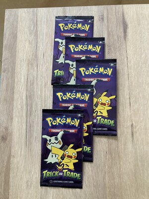 Pokemon Trick or Trade Booster Pack - 3 x Halloween Trick or Treat Karten im Pack