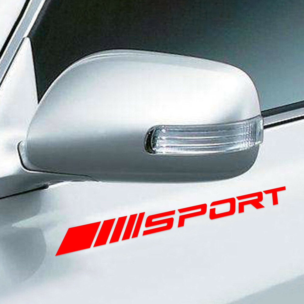 4Pcs Universal Sport Style Rim Wheel Decal Strips, Glossy Black, PET Material, Easy Install Car Sticker Graphics
