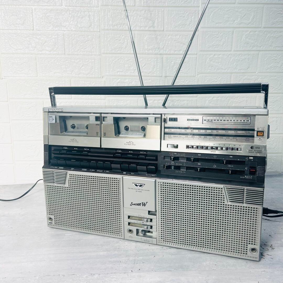 SHARP SEARCHER-W GF-808S Boombox 1979 | eBay