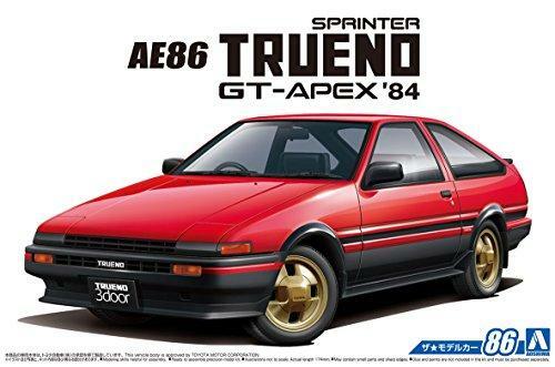 Aoshima 1/24 Toyota AE86 Sprinter Trueno GT-APEX 1984 from