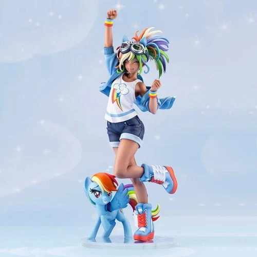 Sunset Shimmer Action Figure My Little Pony Bishoujo Princess Statue 8in Toy New - Picture 20 of 31