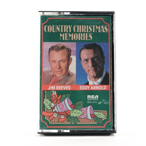 Country Christmas Memories Jim Reeves, Eddy Arnold Cassette Tape, 1986 ...