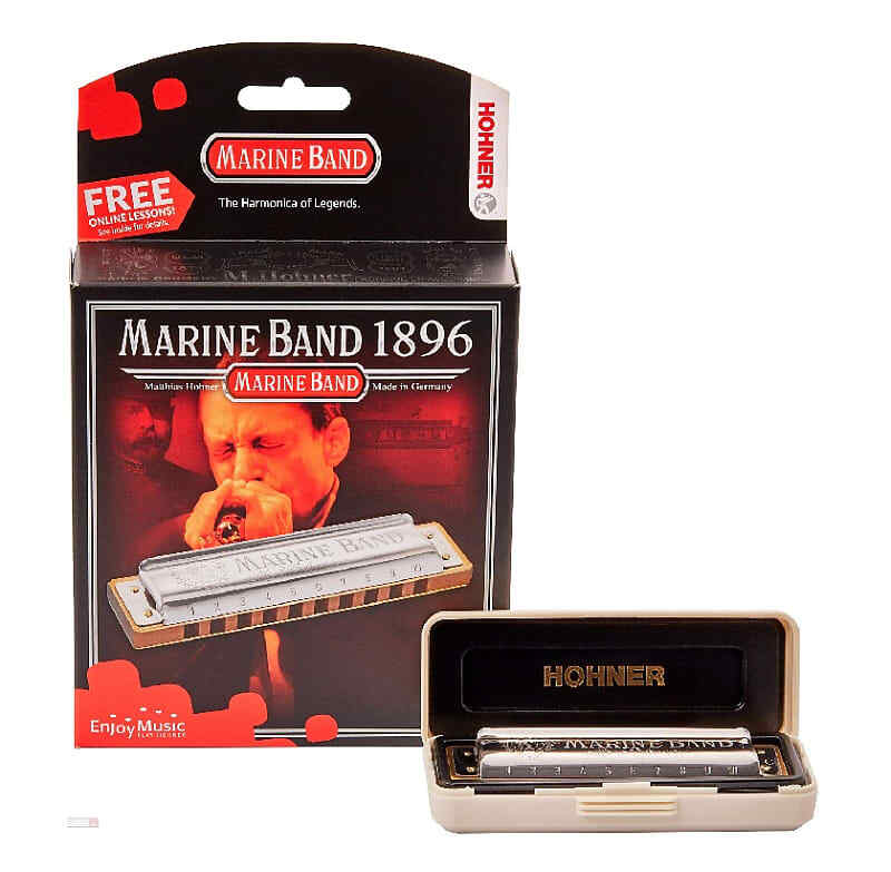 Hohner　Marine Band 1896　Blues Harp　4本 Hohner Marine Band 1896 Blues Harp 4本 - メルカリ
