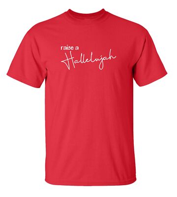 Raise a Hallelujah Holiday Christmas Short Sleeve T-shirt