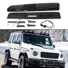 Fits For Mercedes Benz G Class W463 2019-2023 Carbon Roof Light Bar with LED DRL