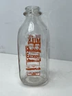 Vintage ANDERSON ERICKSON DAIRY CO. One Quart Glass Milk Bottle Des Moines IA