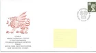 GB - FIRST DAY COVER - FDC - WALES -1987- 1 vals to 18p -  Pmk PB