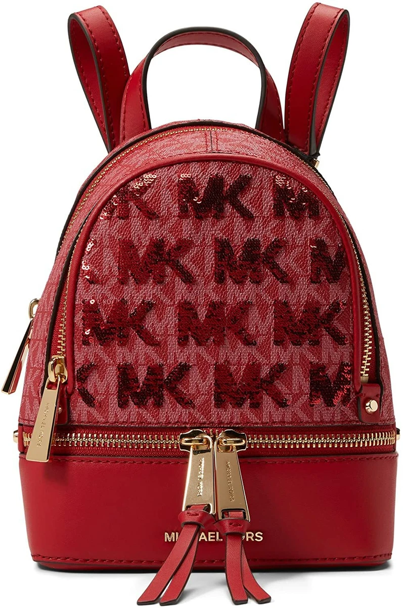 Buy the Michael Kors Red Backpack