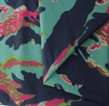 Nylon Cotton Tiger Stripe Camouflage Fabric Wear Resistant Breathable Cloth