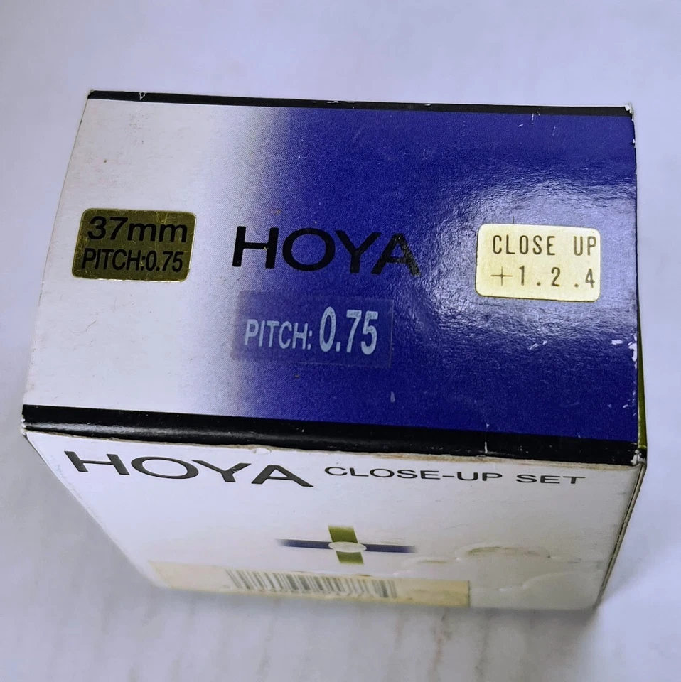 Hoya Genuine 37mm Close-Up Lens Set +1 +2 +4 Glass Lens Filter Japan 37 mm New - Image 3 of 4