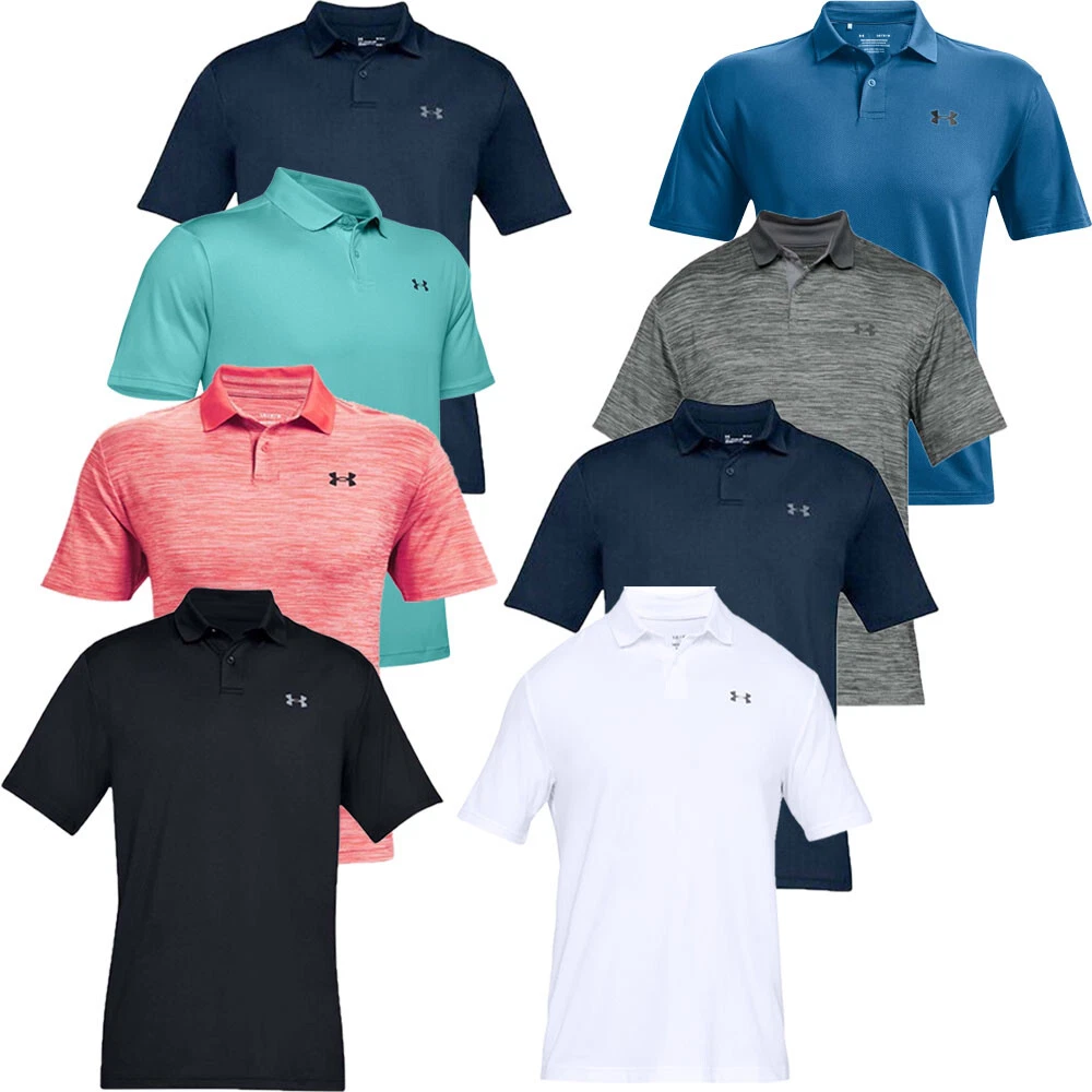 UNDER ARMOUR UA PERFORMANCE MENS GOLF POLO SHIRT SMOOTH STRETCH