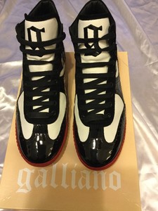 john galliano high top sneakers