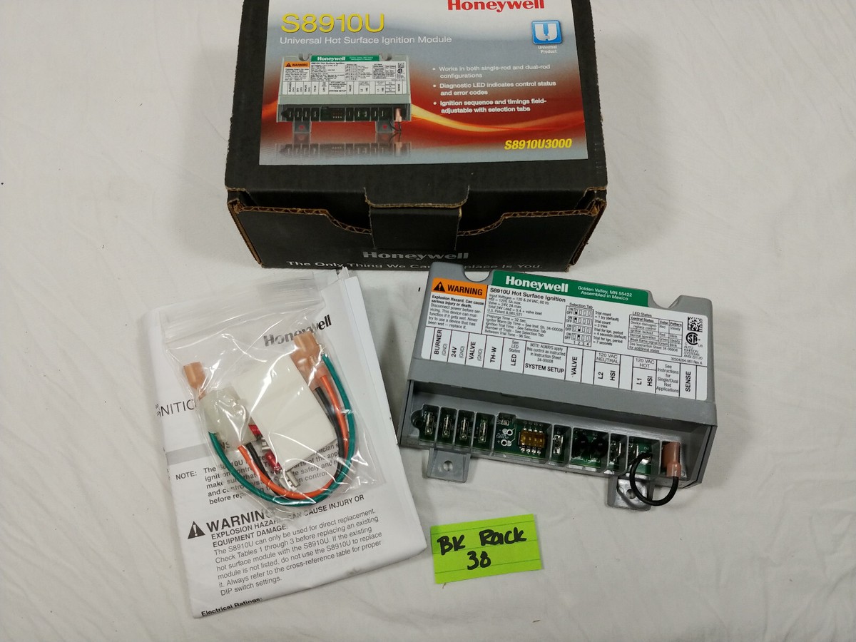 Honeywell S8910U3000 Universal Hot Surface Ignition Module | eBay