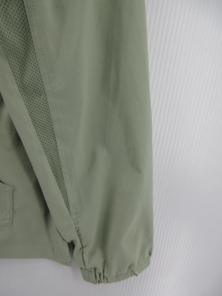 Chaqueta Coolibar Hombre Pequeña Verde Anorak Cortavientos UPF50+ Protección Solar Sudadera con Capucha Foto 3 de 4