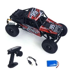US Stock LDRC LD18499 1/18 2.4G RC Climbing Car 4*4  Vehicle 280 Brushed Motor