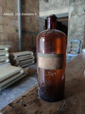 Antica bottiglia bottiglietta farmaceutica farmacia farmaceutiche