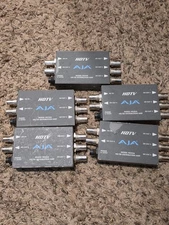 Lot of 5 Used AJA HD5DA 1x4 High Definition Video Distribution Amplifier 