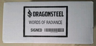 Words Of Radiance Signed Leatherbound Edition; Brandon Sanderson
