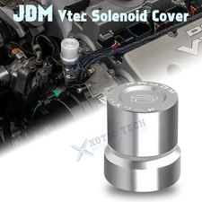 For Honda Civic S2000 B D H-SERIES Engine VTEC Solenoid Value Cover Cap Silver