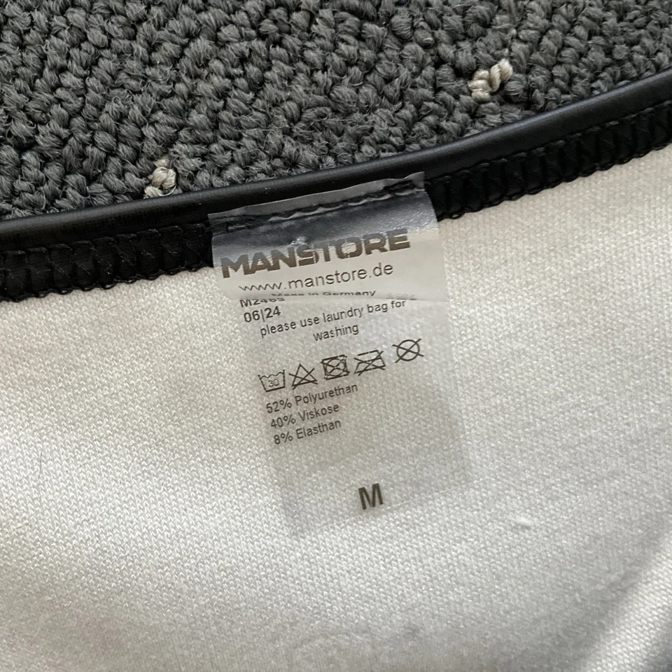 Manstore Herren Weste 🔥 Shape Silver Boy BDSM Fetisch Look Neu Mit Etikett - Bild 3 von 4
