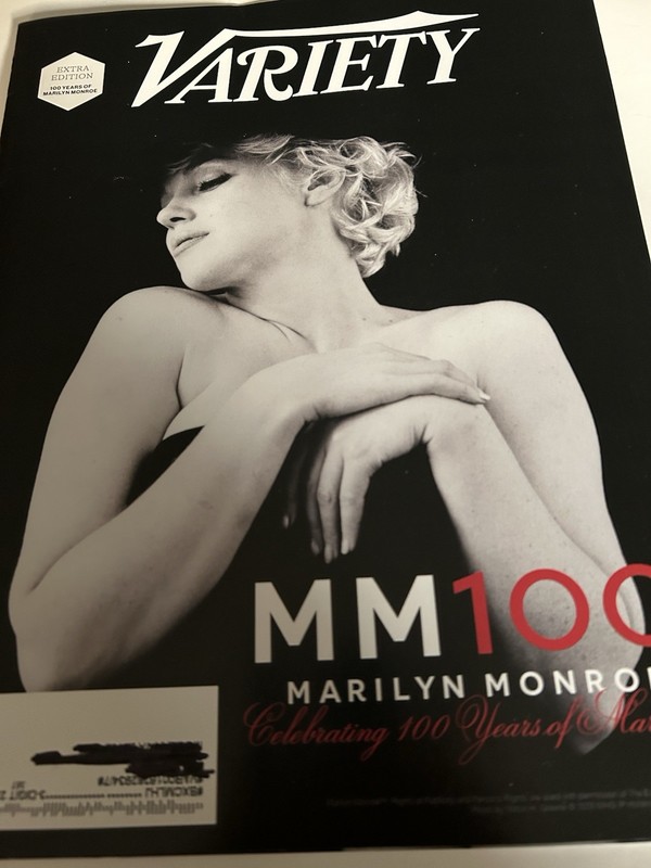 Marilyn Monroe 100 Anniversary Variety Insert 20 Pages MintCondition Free Ship