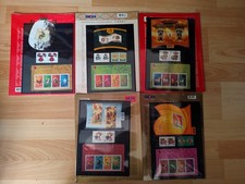 Lot 5 séries collection thématique Timbres postes Canada Neuf avec étiquette