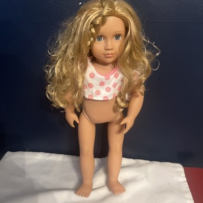 Battat Our Generation Blonde Hair 18  Blue Eyes