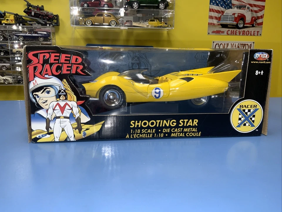 American Muscle Speed Racer Shooting Star  Racer X 1:18 Released 2007 New - Image 2 of 4