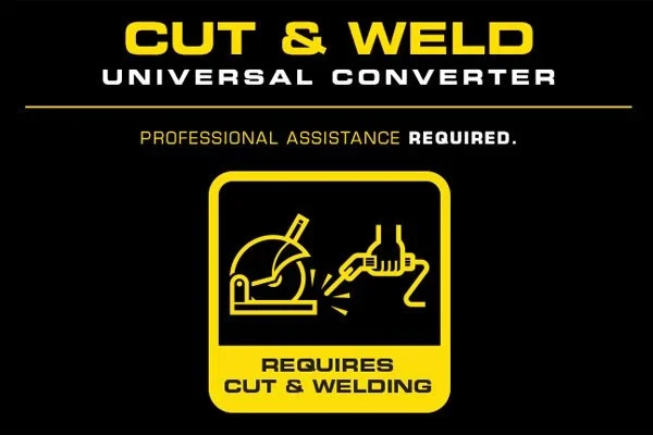 For Chevy Camaro 80-95 Pre-OBDII Universal Fit Round Body Catalytic Converter Foto 2 de 4