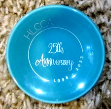 Homer Laughlin China Collectors Assn 25th Anniversary 1998-2023 Miniature Plate
