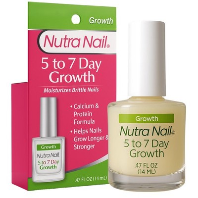 Nutra Nail 5 to 7 Day Growth Treatment - Fast 0.47 Fl Oz (Pack of 1), WHITE