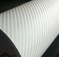 24 X 60 White Carbon Fiber Vinyl Wrap 3d Pro Grade Decal Film Sticker 24x60 In 24 X 60 White Carbon Fiber Vinyl Wrap 3d Pro Grade Decal Film Sticker 24x60 In