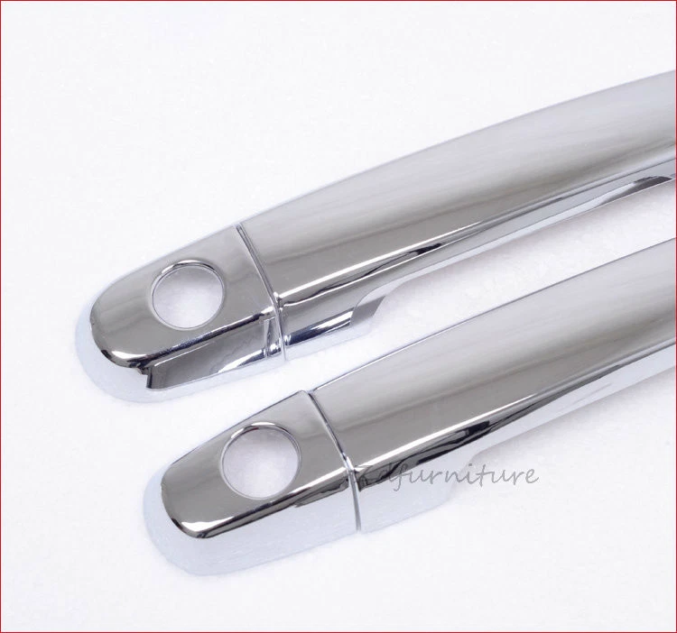For Toyota Corolla 2003-2013 ABS Chrome Car Door Handle cup Cover Trim - Imagem 3 de 4
