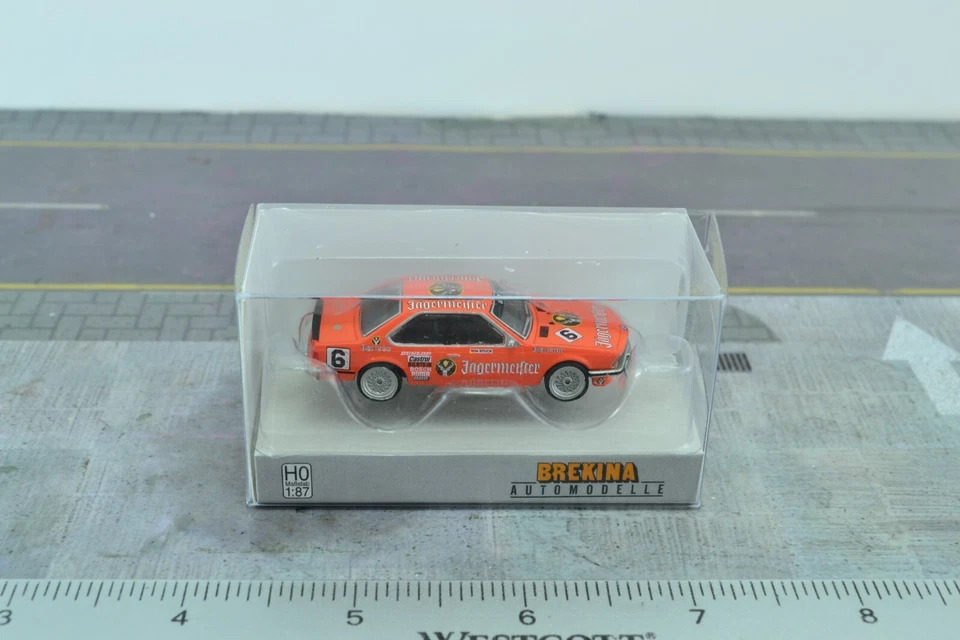 Brekina 24354 BMW 635 CSI coche JAGERMEISTER ESCALA 1:87 HO Foto 2 de 2