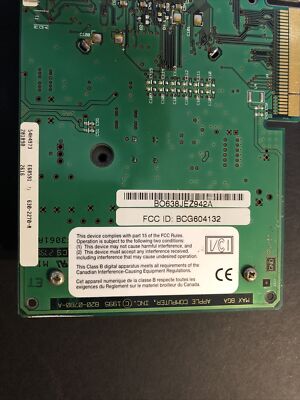Apple Computer 820-0780-A PowerPC 604 Processor Card (44/133mhz
