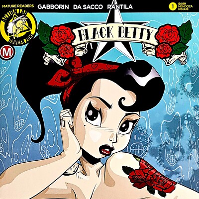 Black Betty: Pinup - Action Lab Exclusive Set: Regular & Risqué | Dan Mendoza