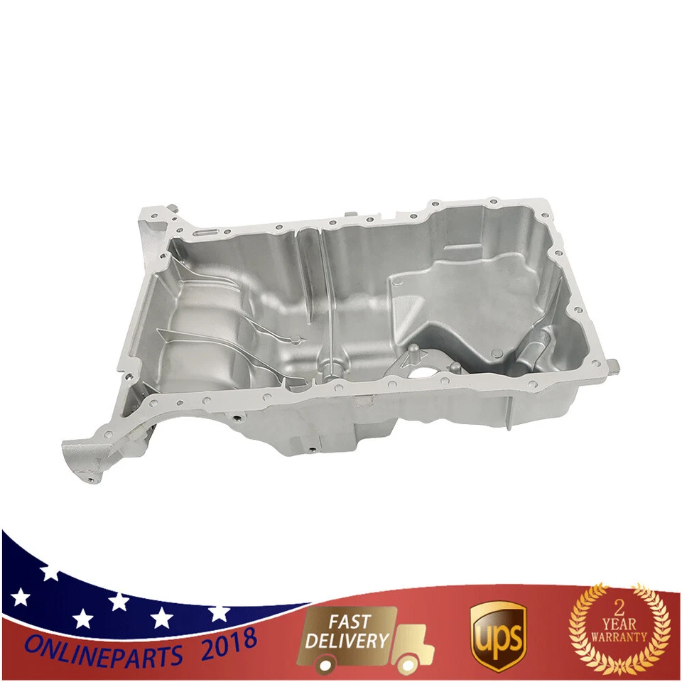 For Mercedes-Benz CLA250 2014-2019 GLA45 AMG 2015-2019 2.0L Engine Oil Pan - Image 3 of 4