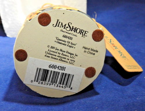 2009 Jim Shore Black & Gold Angel, Generosity of Spirit Ornament NIB with Tags - Picture 11 of 12