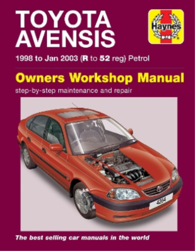 Toyota Avensis Petrol (98 - Jan 03) Haynes Repair Manual (Paperback) (UK IMPORT) - Zdjęcie 1 z 1