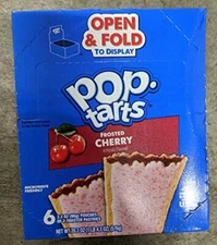 Kellog's Pop Tarts Frosted Cherry Toaster Pastries Master Case [6-Count]