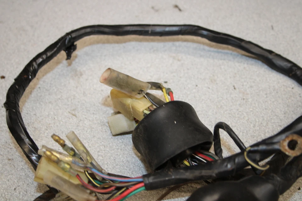 Kawasaki G4TR 1974 arnés de cableado del motor telar de cable del motor S7-2957.XN Foto 3 de 4